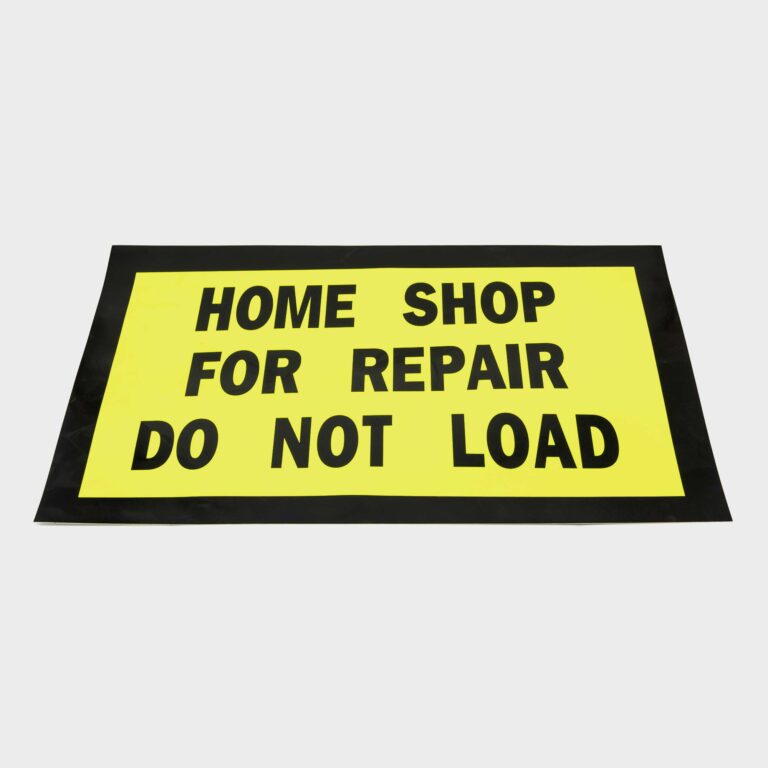 Home Shop For Repair Decal